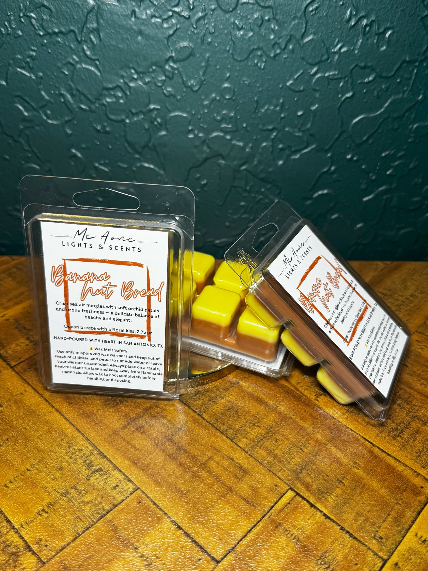 🍌 Banana Nut Bread - 6-cavity clamshell 2.75oz