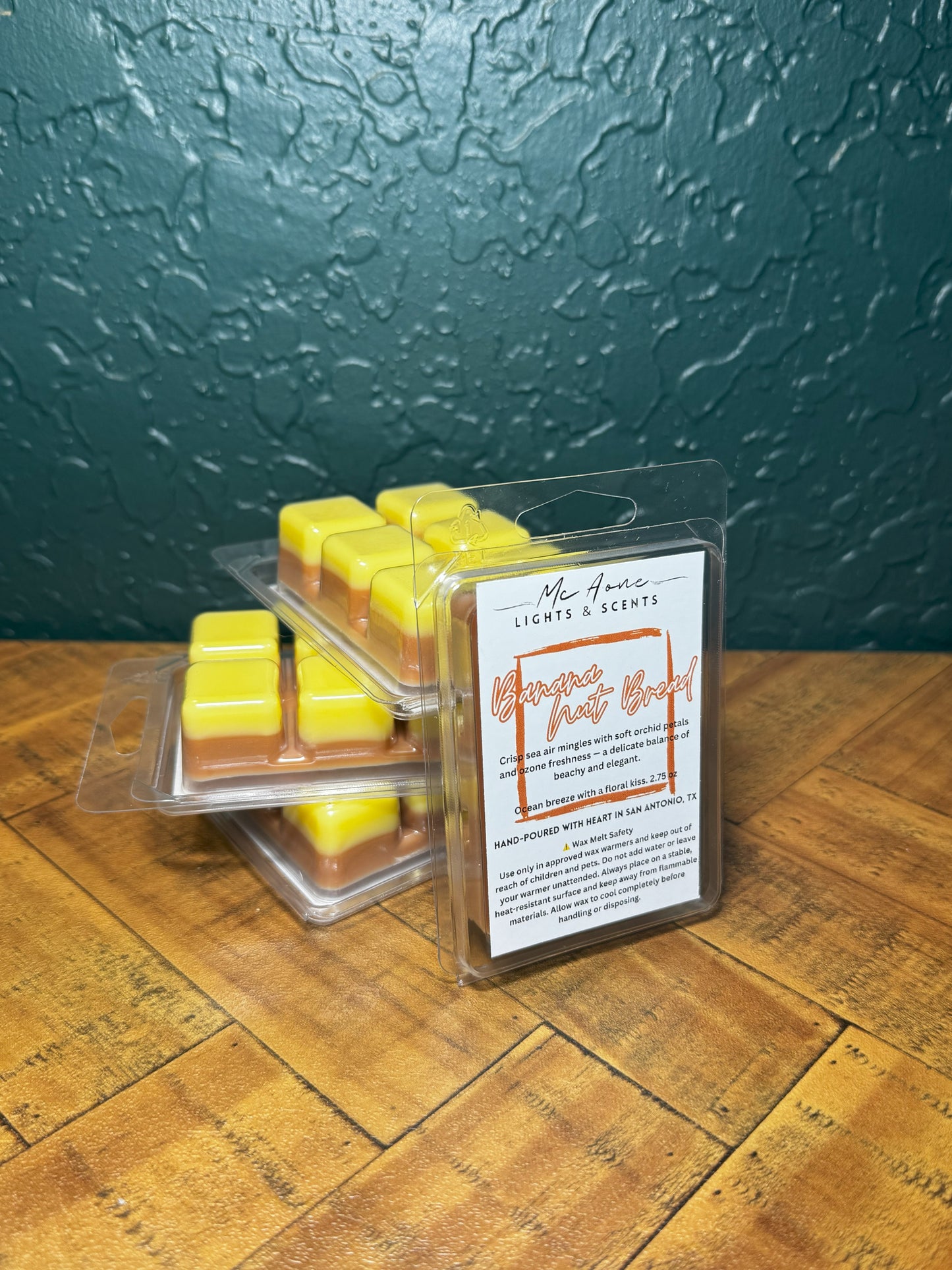 🍌 Banana Nut Bread - 6-cavity clamshell 2.75oz
