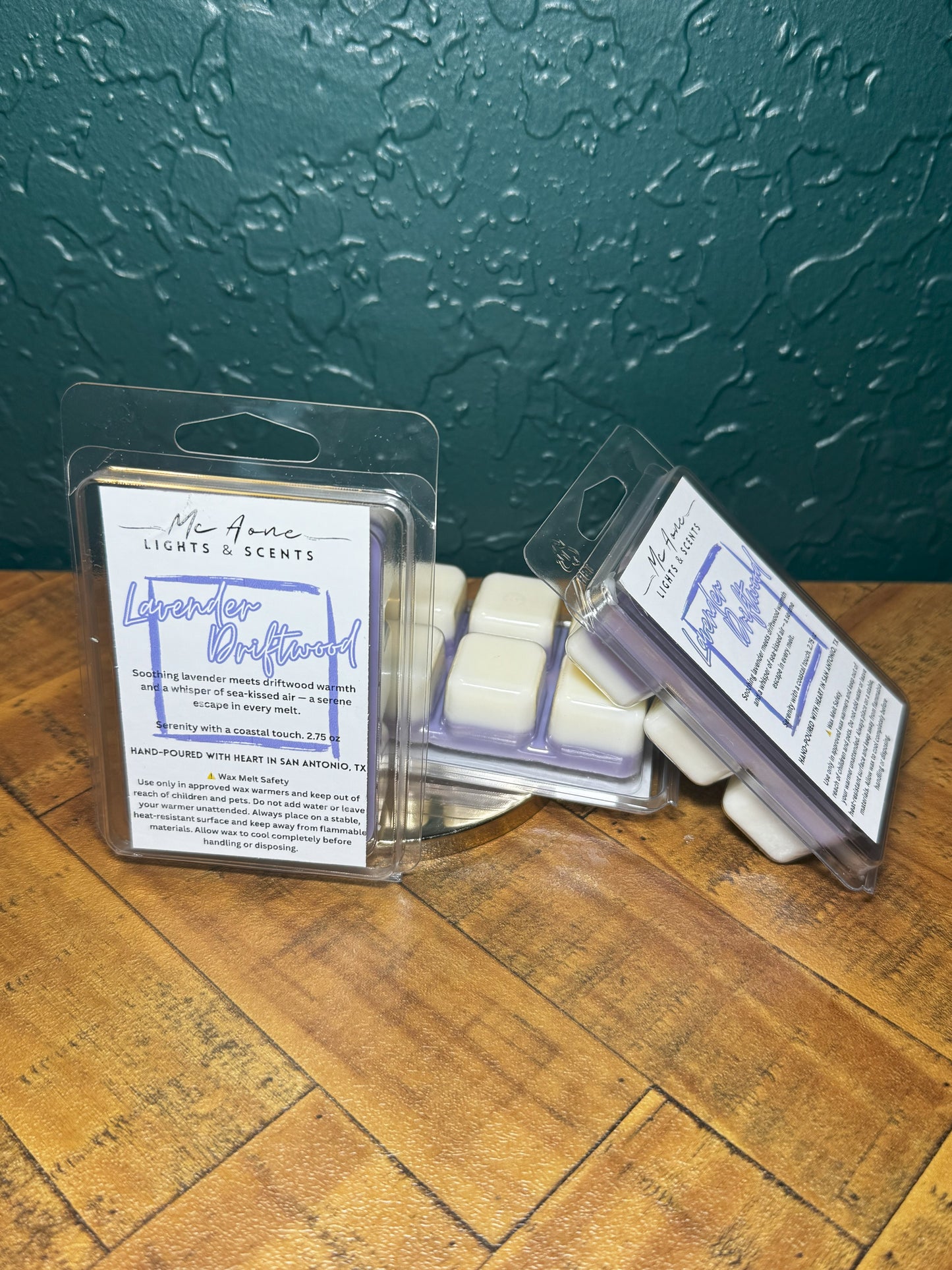 💜 Lavender Driftwood - 6-cavity clamshell 2.75oz