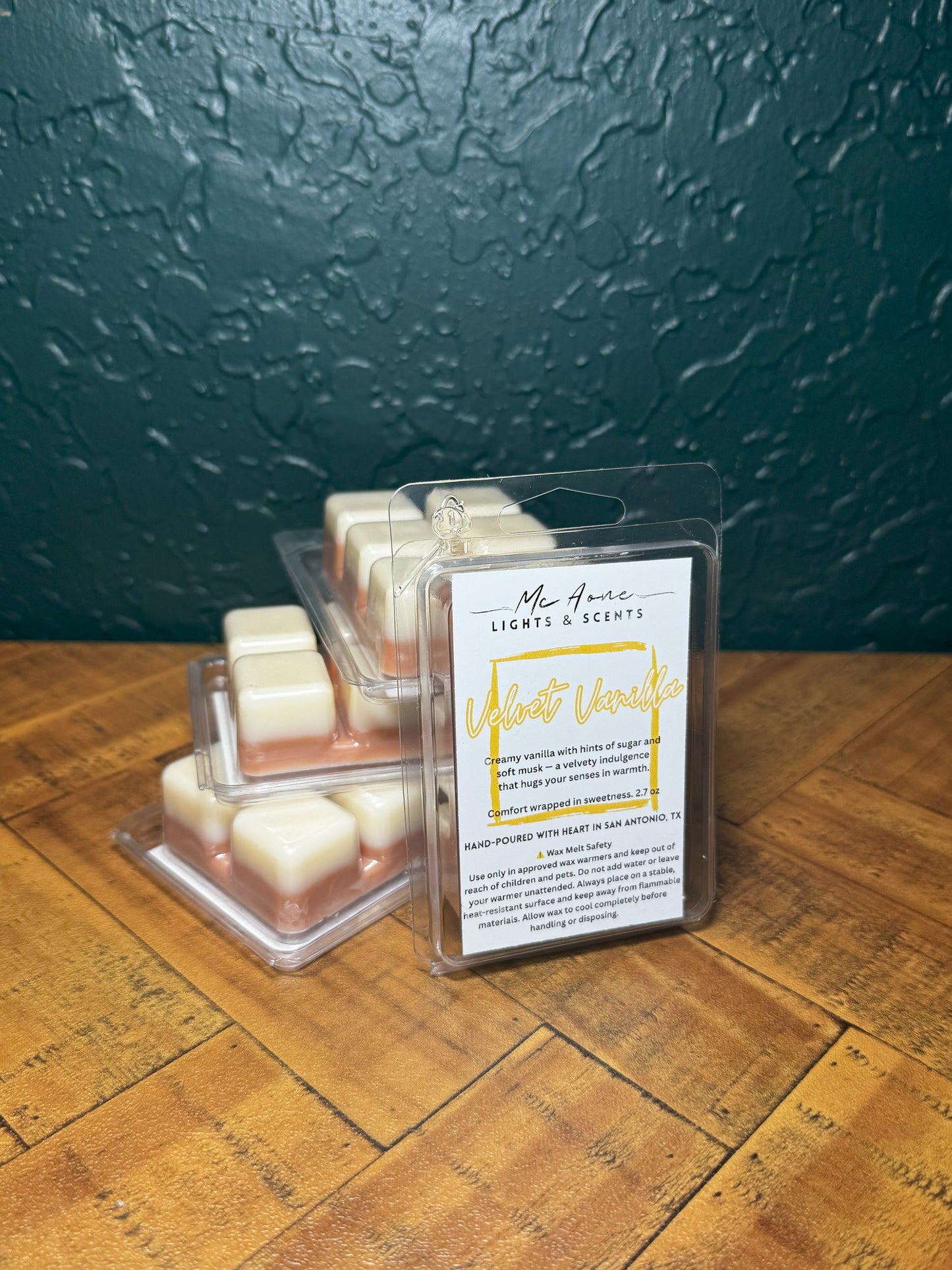 🍨 Velvet Vanilla - 6-cavity clamshell 2.75oz